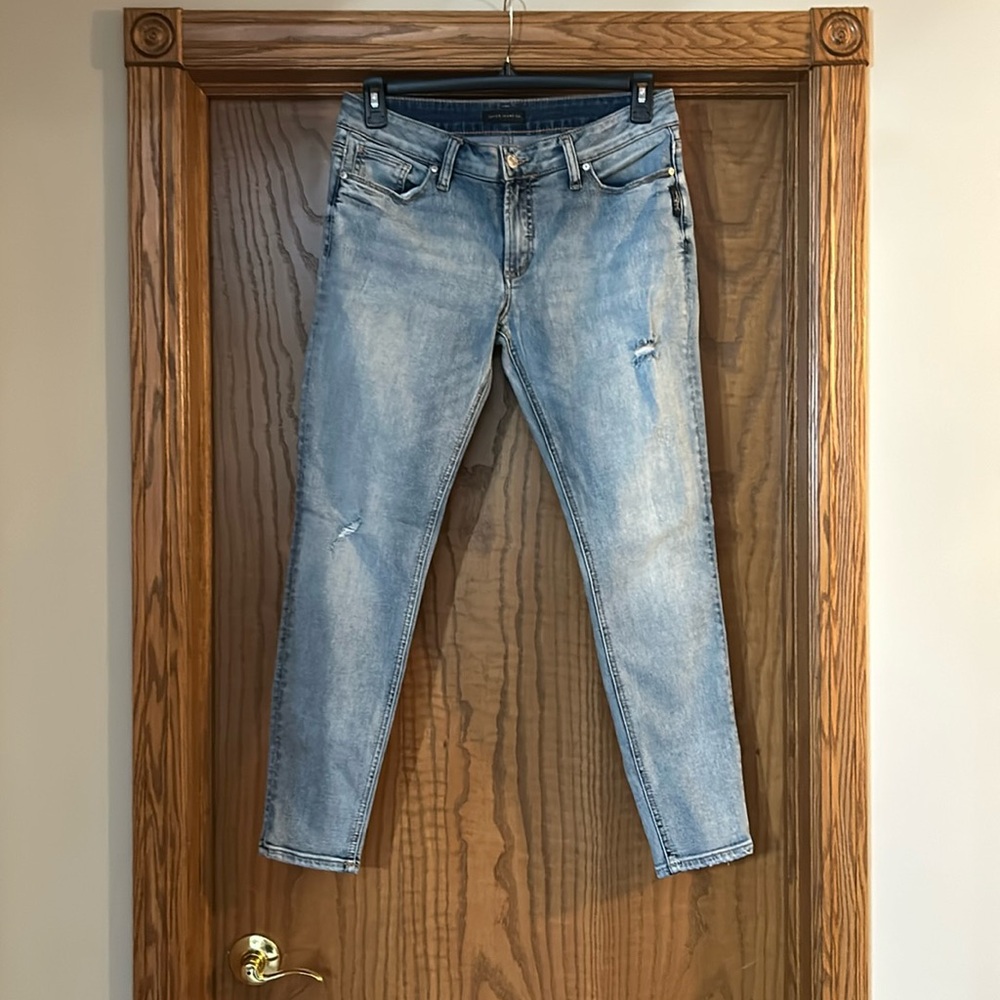 Silver Jean Co Suki mid rise Skinny, waist size 31, L29